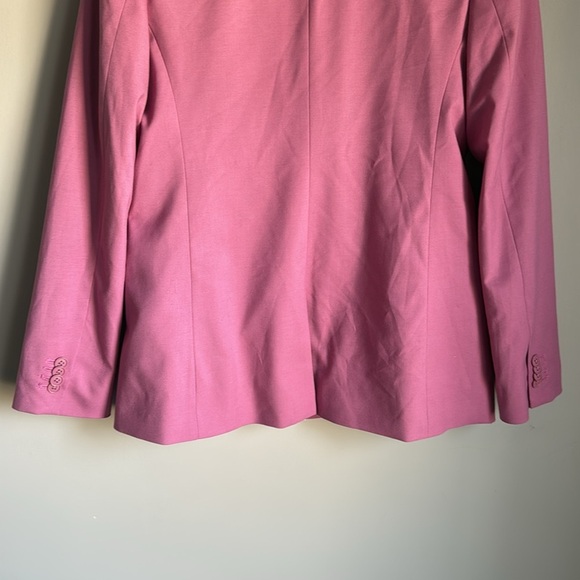 Derek Lam 10 Crosby Sandra Double Breasted Blazer in Mauve  Small - Picture 10 of 13